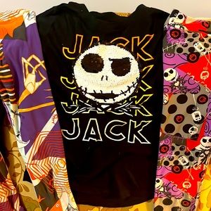 Halloween leggings and shirt nightmare before Christmas